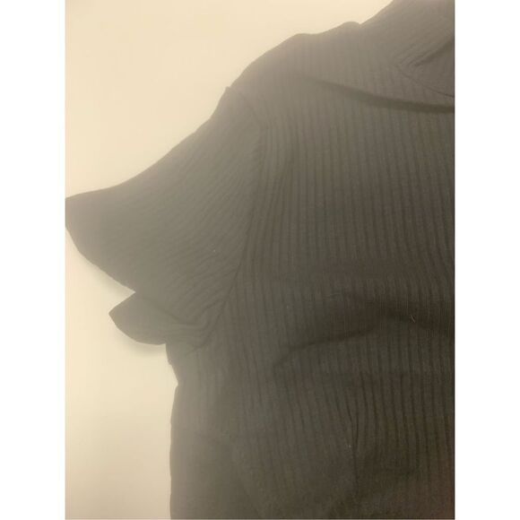 Ribbed Knit Corset Style Crop Top - Picture 5 of 7